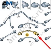 Кабель-адаптер Audi Q7 (4M) 2016-2024 4M0971245B