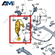 Держатель Volkswagen id-Buzz 2023-2024 1T3907175