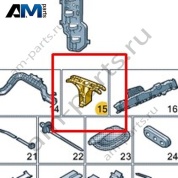 Крепеж кабеля Volkswagen id-Buzz 2023-2024 1N3971848