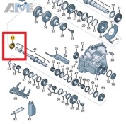 Роликовый подшипник VAG 02T311372J