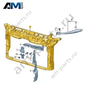 Передняя панель/телевизор 5HG805588A на Volkswagen Golf 8 2019-2026
