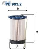 Топливный фильтр Filtron PE993/2 на Audi Q3 (2018-2026) 2.0TDI