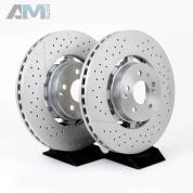 Передние перфорированные диски A2124210512 на Mercedes E-Class W213 E63 AMG