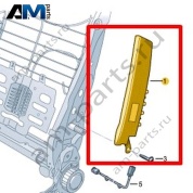 Модуль боковой подушки безопасности Volkswagen T-Roc Cross 2019-2024 2GM880242E
