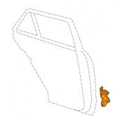 Петля задней левой двери нижняя Mercedes S-class W222 (2017-2020) A2227308303