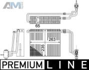 Испаритель кондиционер (MAHLE/KNECHT) AE107000P для Mb Vito 2010-2014 II (W639) (136 л.с.)