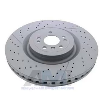 Диск тормозной передний ZIMMERMAN на Mercedes X166 500/63 AMG, 400.3698.20