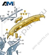 Перегородка Audi A6 (C8) 2019-2024 4K1805431B