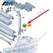 Уплотнитель Audi Q8 e-tron 2024-2024/Audi e-tron 2019-2023 4KE819142