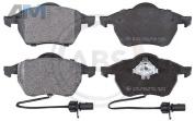 Передние тормозные колодки ABS 37156 для Audi A6 (С6) 2004-2011