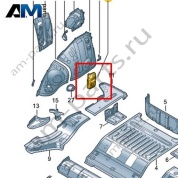 Держатель Volkswagen id3 2020-2024 1EA804314