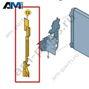 Уплотняющая полоса Volkswagen T-Roc 2018-2024 2GA121332