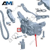 Масляный насос на Mercedes AMG E63S W213 (рестайлинг) (M177) A1771807700