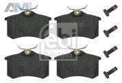 Задние тормозные колодки FEBI 16344  Volkswagen B5 (1997-2005)