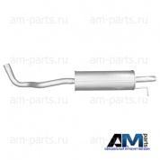 Задняя часть глушителя Шкода Рапид 1.2TSI (90/110 л.с.) 6RA253609AB