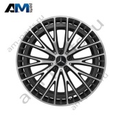 Литой диск задний R21 матово-черный Mercedes GLC X254 A25440115007X36