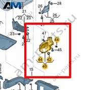 Шумоизолирующий кожух днища Volkswagen T-Roc Cross 2019-2024 2GM825253