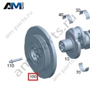 Гаситель колебаний для Mercedes W222 S400d (OM656) A6560300600