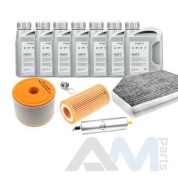 Оригинальный комплект ТО-2/4 для Audi A7 (4G) 3.0TDI (2015-н.в.) VAG LL 3 (допуск 504/507)