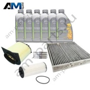 Оригинальный набор ТО-2 для Mercedes AMG CLA 45 с маслом 0W20 MB 229.71