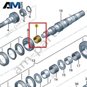 Игольчатый подшипник VAG 0F6311213