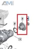 Задний фланец 31508856549 на BMW X3 (G01) 2017-2024