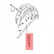 Оригинальный комплект крепежа переднего подкрылка Audi A7 (4G) 4G0098629