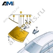 Стекло лобовое 5HG845011FNVB на Volkswagen Golf 8 2019-2026