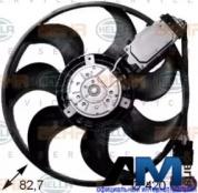 Вентилятор радиатора 450w Фольксваген Туарег 2.5 TDI (163 л.с.) 8EW351043231 Behr-hella