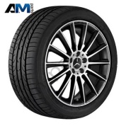 Литой диск задний AMG R19 черный глянец Mercedes C-class W205 A20540166007X23