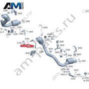 Лямбда-зонд после катализатора слева/справа Mercedes W465 AMG G63 (M177) A0005426512