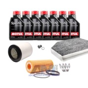 Набор ТО-2/4 для Ауди А8 3.0TFSI (310 л.с.) с маслом Motul 5W30