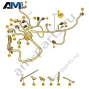 Жгут проводов двери Volkswagen id3 2020-2024 10A970402