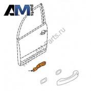 Опорный элемент передней ручки двери левый Cayenne 95553104100