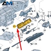 Воздуховод Audi Q8 e-tron 2024-2024/Audi e-tron 2019-2023 4KL819389