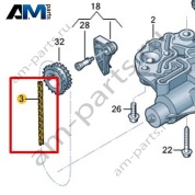 Цепь привода VAG 06K115225P