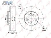 Диск тормозной передний LYNX для Mk2 (2007-2014) BN-1199