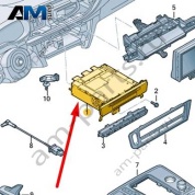 Центральный блок управления Audi A6 (C7) 2015-2018 4G1035032
