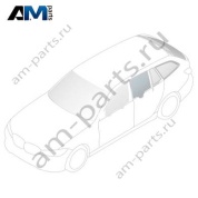 Стекло заднее левое (Touring) 51358496661 BMW 3 серии G20/21