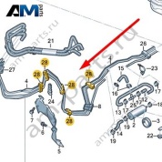 Скоба крепления Audi A6 (C8) 2019-2024 4K0201190