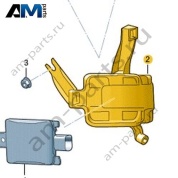 Кронштейн блока управления Volkswagen T-Roc 2018-2024 2GA907455