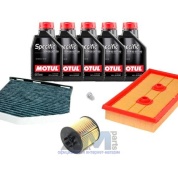Набор ТО-1/3 для Фольксваген Гольф 6 1.6 FSI 115 л.с. с маслом Motul 5W30