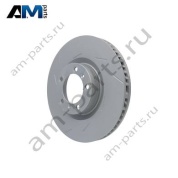 Передний левый тормозной диск ATE 24-0136-0128-1 для Porsche Panamera I