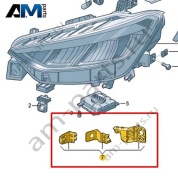 Ремонтный комплект корпуса фары Volkswagen id3 2020-2024 10A998225