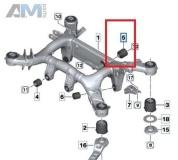 Сайлентблок подрамника задний 33316892574 на BMW X6 (G06) 2019-2025