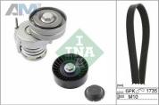 Комплект замены ремня генератора INA (529050510) Volkswagen B6 1.4 TSI (122 л.с.) CAXA