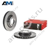 Передний правый тормозной диск 330х28 (BREMBO) 09.D933.11 для Porsche 911 Carrera (2011-2015)