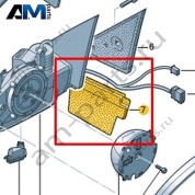 Шумоизоляция Volkswagen T-Roc Cabrio 2020-2024 2GC857390