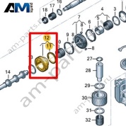 Свободно вращающаяся шестерня VAG 0HL311158C