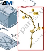 Гофрированная трубка Volkswagen id-Buzz 2023-2024 1N3955667